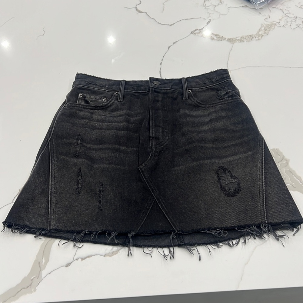 Girlfriend Eva Denim Mini